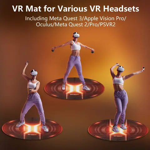 Myopi Linsskydd VR Glasögon för Quest 3S Receptbelagda Linser Anti Blå Quest 2 Myopi Lins VR Glasögon Tillbehör 10 best sales VR-matta - №4