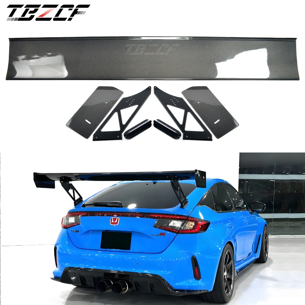 

For Honda Type R FL5 2022+ APR GT-250 Spec Carbon Fiber Rear Trunk Spoiler Wing Spec Carbon Wing