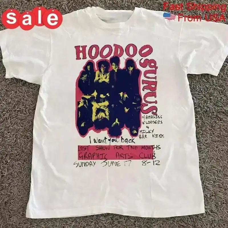 New Hoodoo Gurus Band I Want You For Fans S 5Xl T Shirt Tt1662