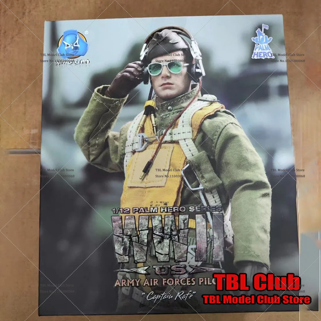 En Stock DID XA80032 1/12 escala ejército piloto de la Fuerza Aérea capitán Ralph 6 pulgadas conjunto completo figura de acción soldado masculino para juguetes de Hobby