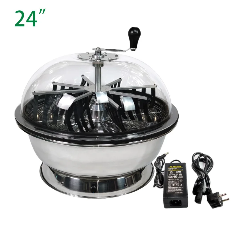 24 inch electric bowl type leaf cutter lawn mower, hydroponic rotary lawn shredder