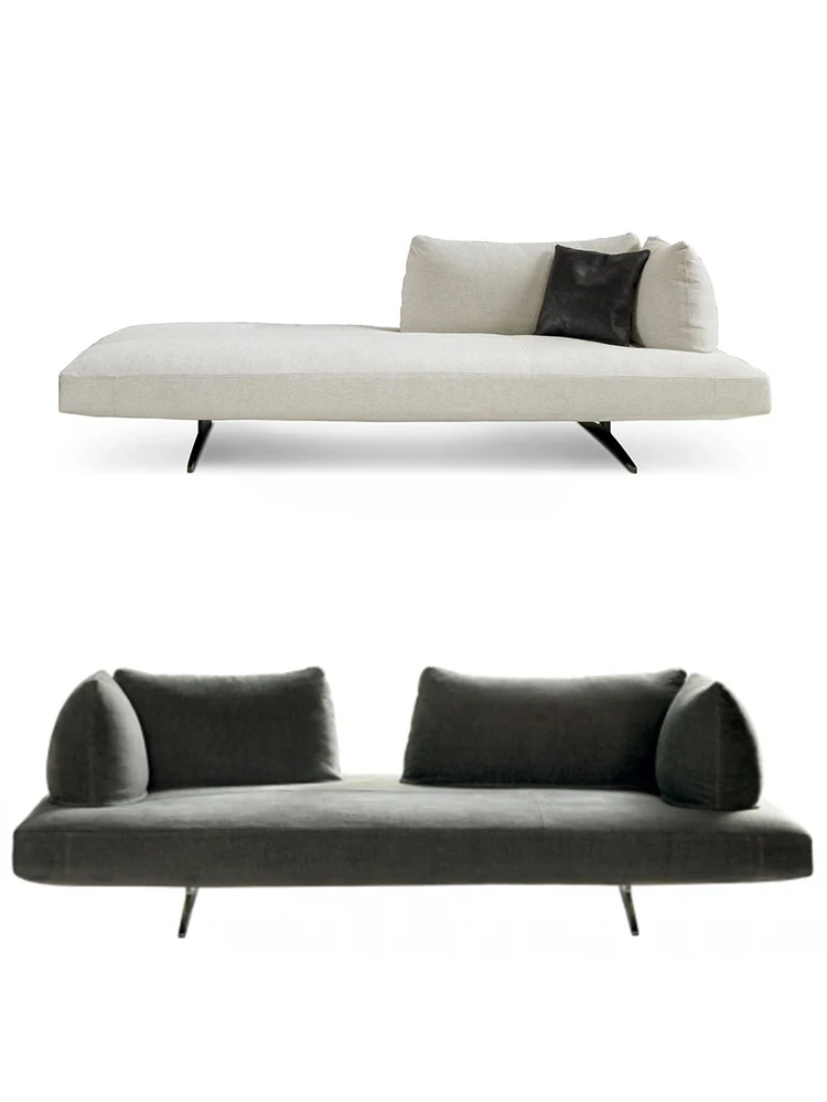 

Итальянский минималистский технологический тканевый диван для гостиной, современный свет, роскошный подвесной ветер, большой плоский слой