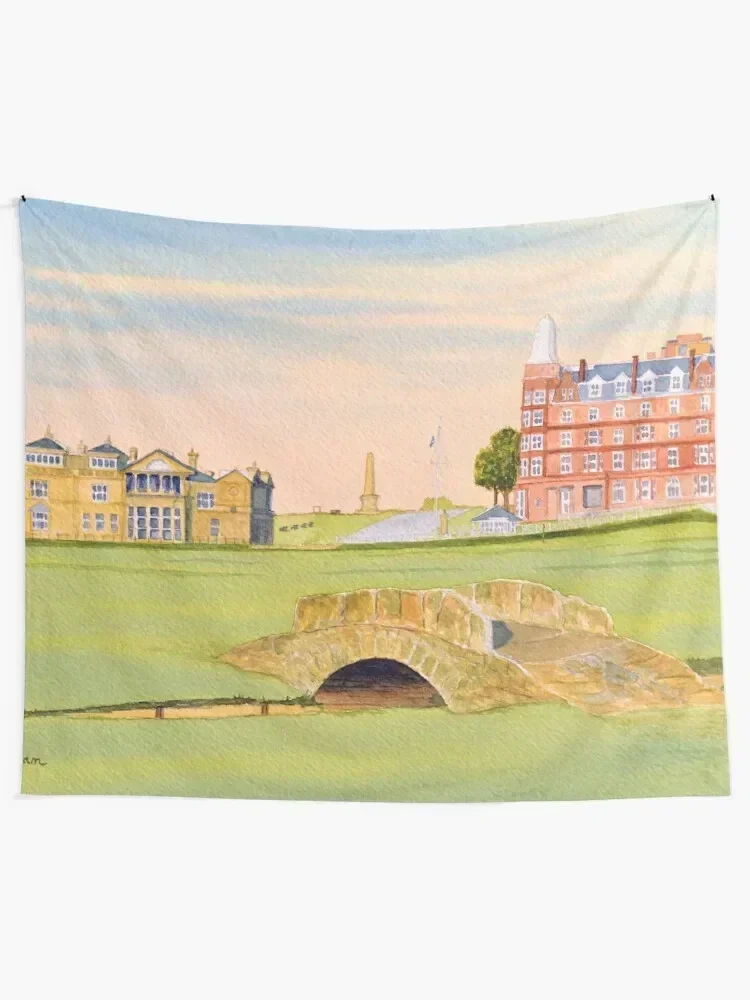 The greatest golf course in Scotland. Tapestry Decorative Wall Murals Room Decorating Aesthetic Tapestry