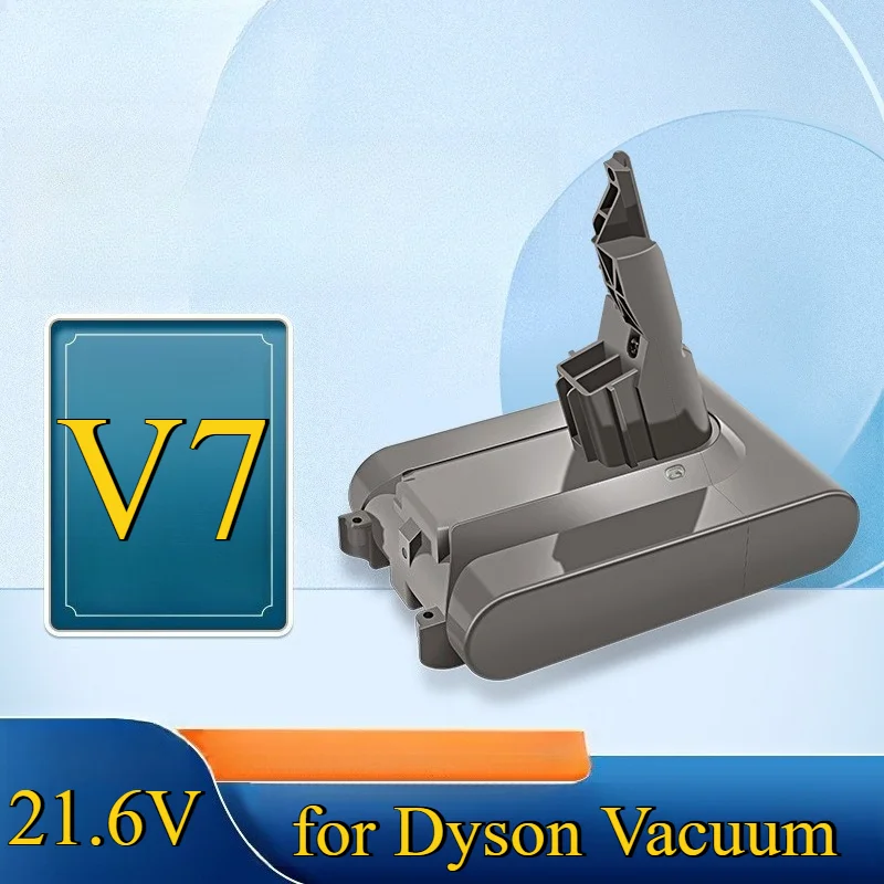 

6500mAh 21.6V Replacement Battery for Dyson V7 Vacuum Cleaner High Power Li-ion Battery Pack Compatible with Fast Charging
