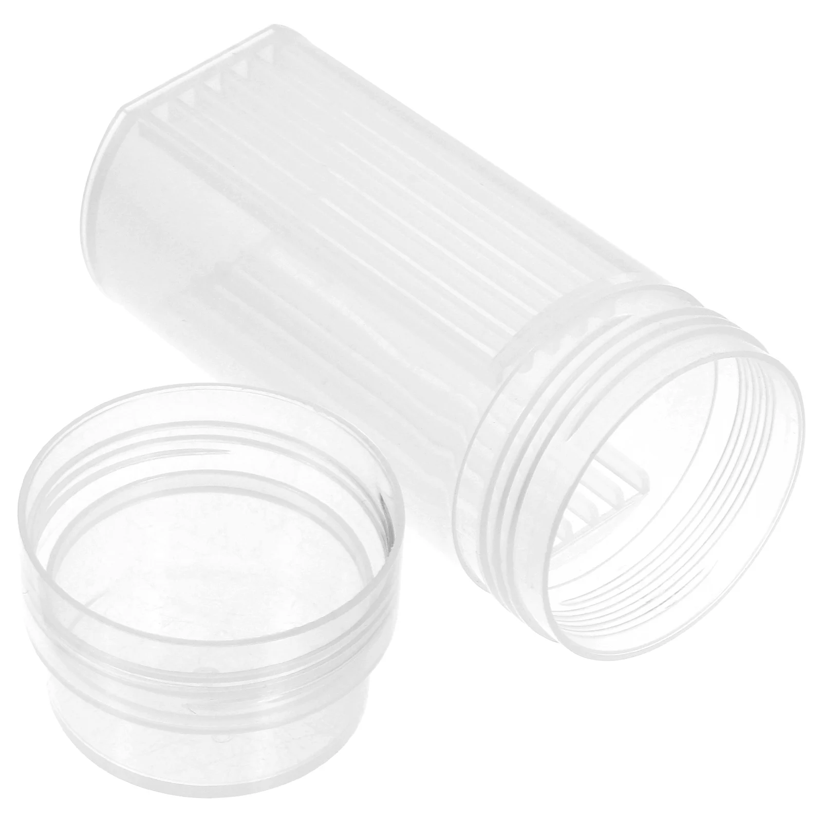 

5 Coplin Staining Jars Plastic Dyeing Vat Slide Holder Microscope Slides Fixing Washing Lab Glass Portable Field Use Teaching