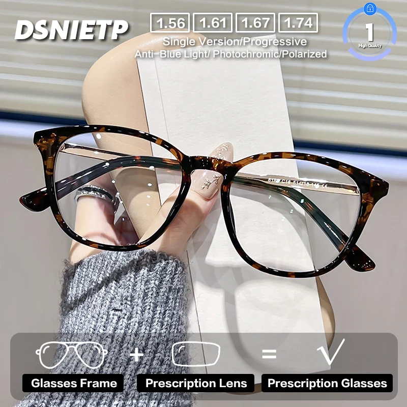 

Очки DSNIETP класса люкс для женщин: прогрессивные фотохромные очки «кошачий глаз» с защитой от синего света для чтения и коррекции близорукости