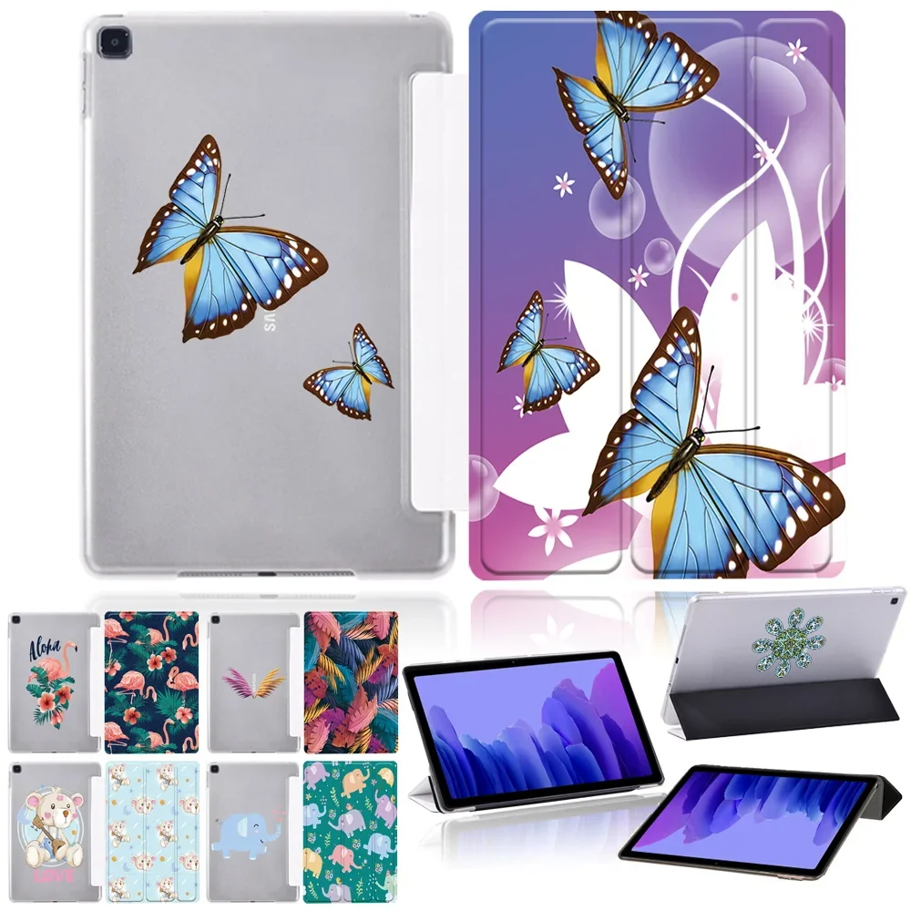 

Case for Samsung Galaxy Tab A7 10.4 SM-T500/T505 Tablet Folding Stand Cover for Samsung Galaxy Tab A 10.1 2019 T510 T515 Case