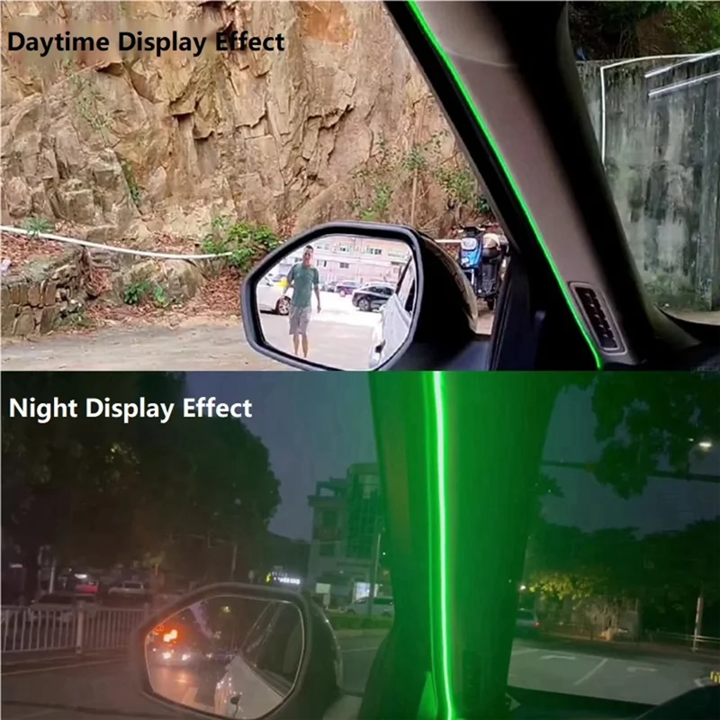 

20M Car Universal 24Ghz Millimeter Wave Radar BSD Blind Spot Detection System Lane Change Assist Warning Light Strip-A65M