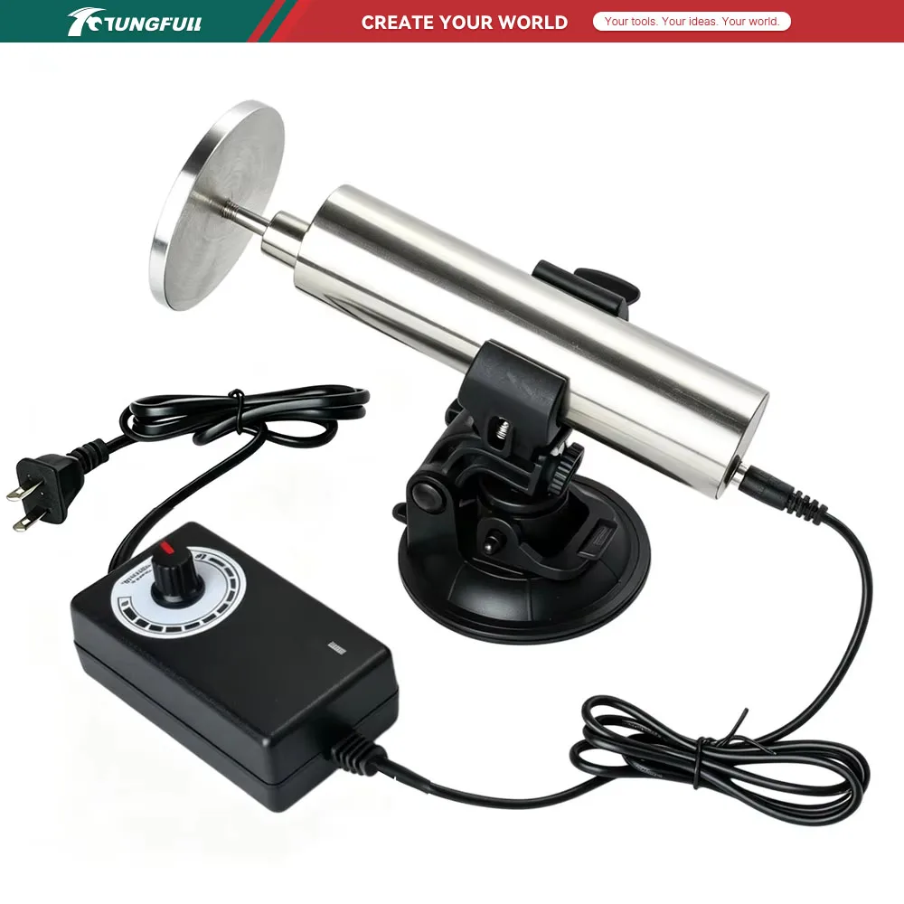 TUNGFULL Mini Electric Linear Actuator 70mm Stroke Reciprocating Motor Adjustable Speed Telescopic Piston Actuator