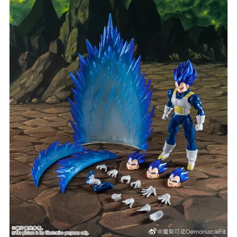 متوفر في المخزون لعبة دراغون بول DF SHF ماجيك باكت المنقولة مسحور الحصان الأزرق الداكن فيغيتا معركة البدلة 6 بوصة المنقولة عمل الشكل الهدايا