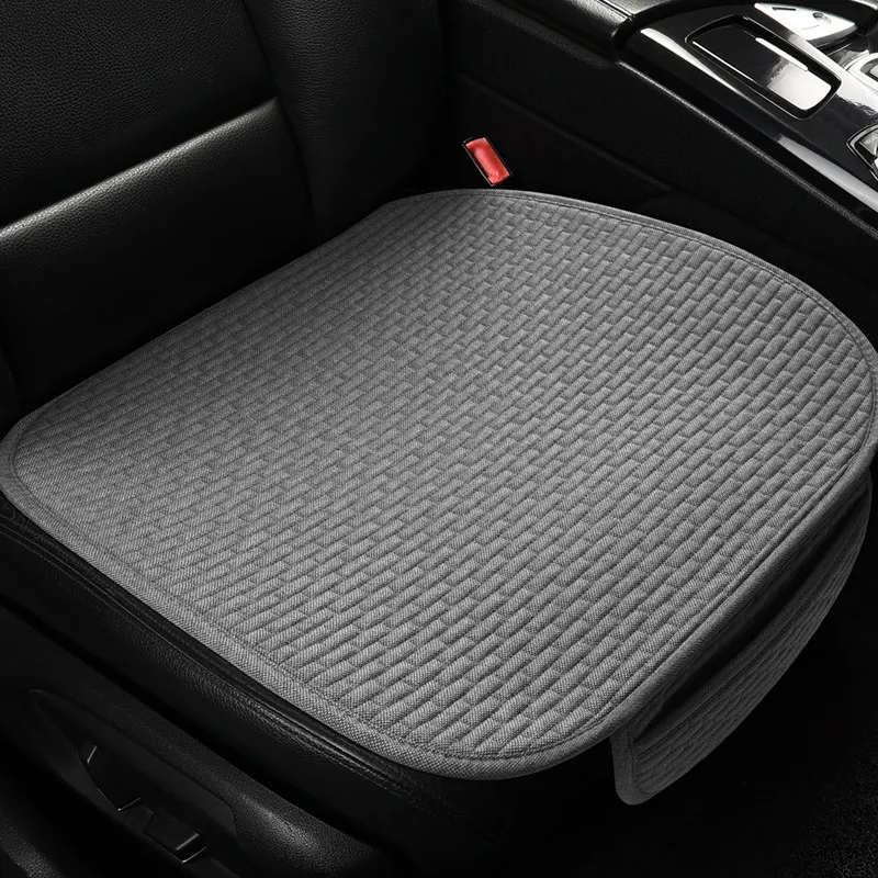 For Specific Models Backless Cotton Linen Non-Slip Breathable All-Season Pad New Car Seat Cushion Single Piece Custom-Fit