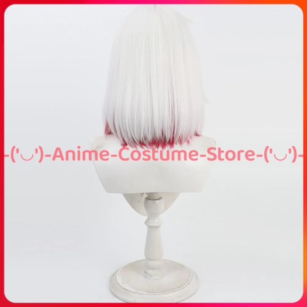 Parrucca cosplay DoaDon Perono Personaggio del gioco anime bicolore Parrucche per costumi da festa di carnevale di Halloween Capelli sintetici resistenti al calore