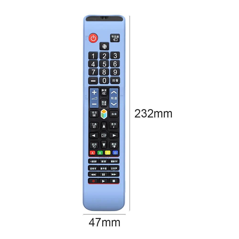 Remote Control Cover Case For Samsung BN59-01178R/L AA59 Silicone Protective Covers Shockproof Smart Remote Control Replacement