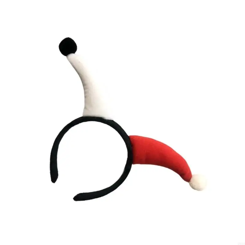 39BB Schöner Clown Stirnband Plüsch Hornhaarhoop für Rollenspiele Partyversammlungen