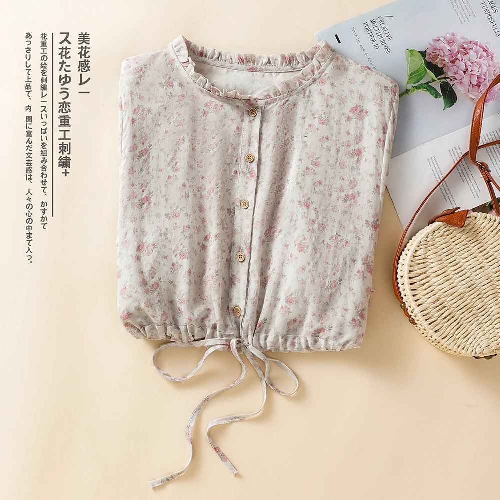 ชุดเดรสผ้าฝ้ายและผ้าลินินลายดอ - Short Linen Drawstring บทวิจารณ์และราคา