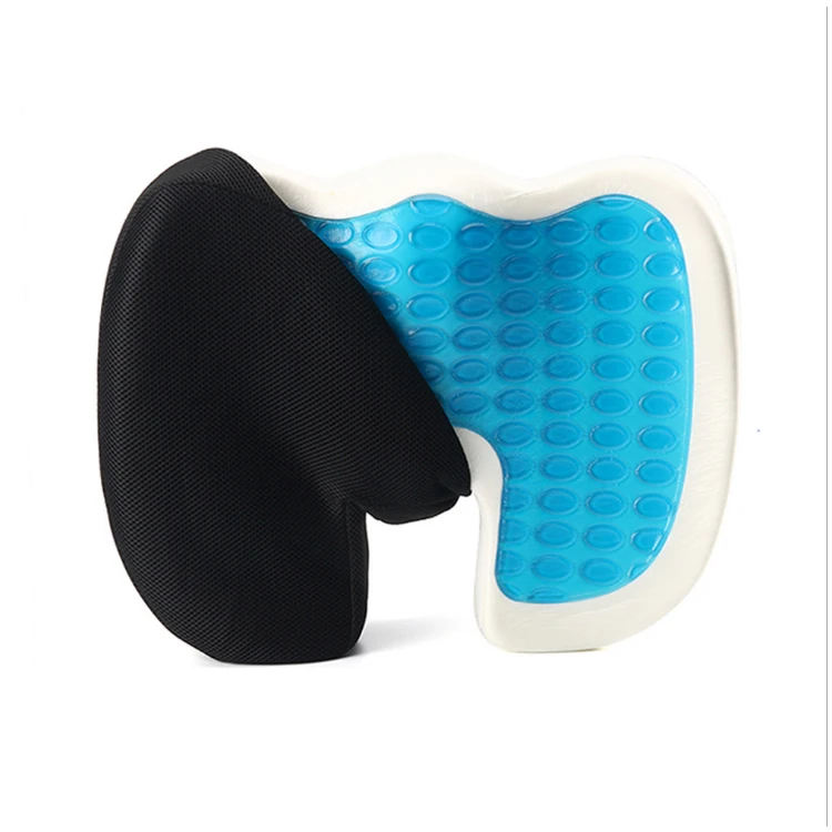 Cooling memory foam seat cushion