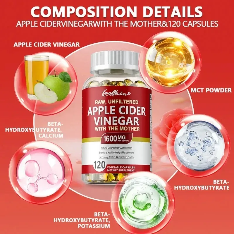 Apple Cider Vinegar Capsules - - Health Wellness Vitality recensie en prijs