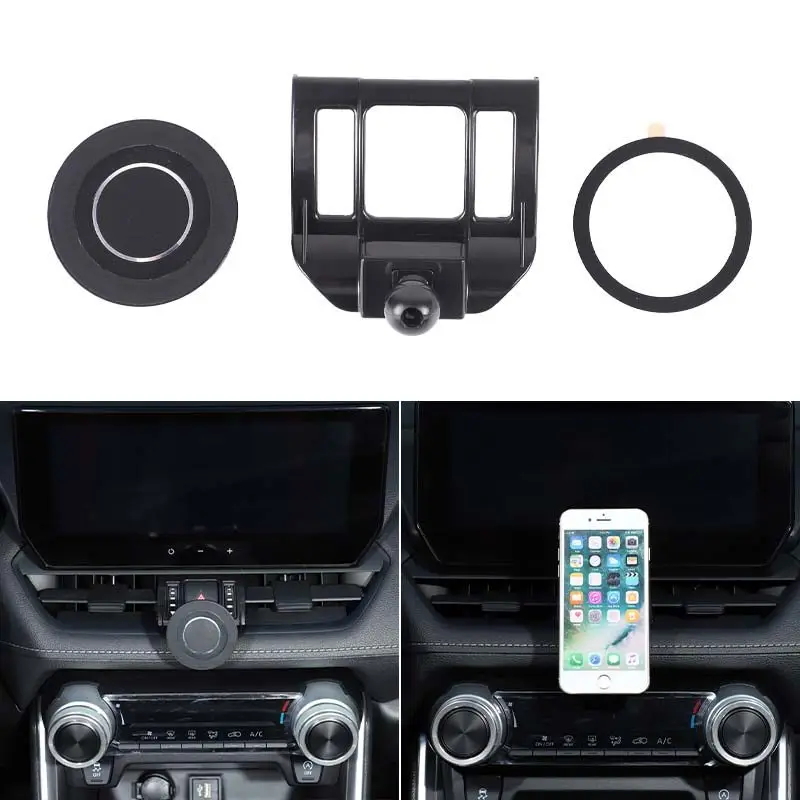 

[Ready Stock] For Toyota RAV4 2020-2022 / Wildlander New Magnetic Phone Holder Interior Accessories