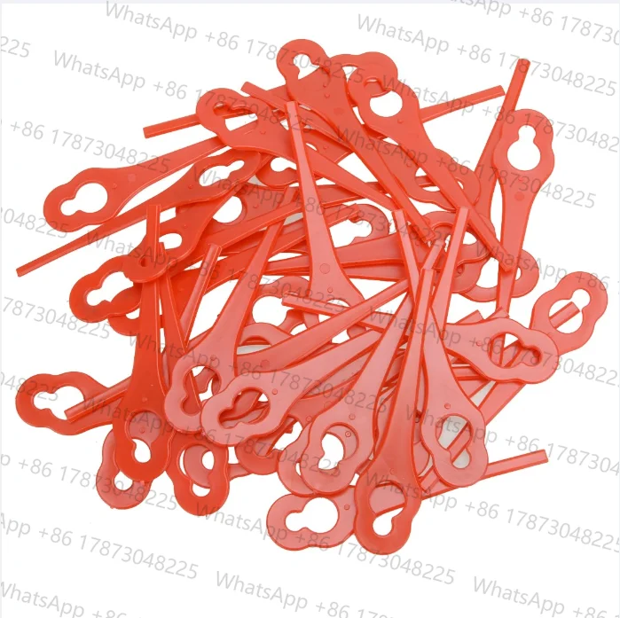 97699 2002706 311046 91099406 40Pcs Plastic Blade Knife Fit for Parkside PRTA 20-LiA1 LIDL IAN Grass Trimmer Cutter Lawn Mower