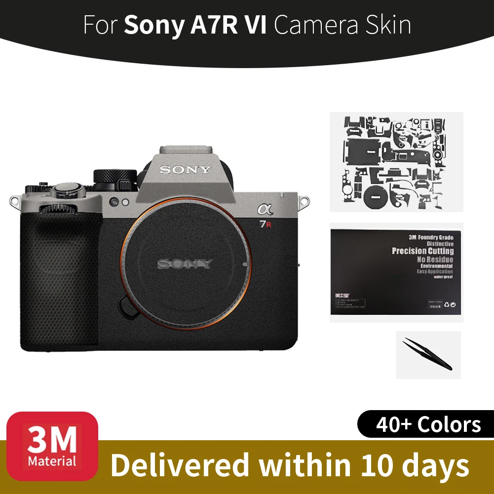 For Sony A7RIV A7R6 Skin,Sony A7R6 Camera Sticker,Scratch-resistant protective film, full coverage protection