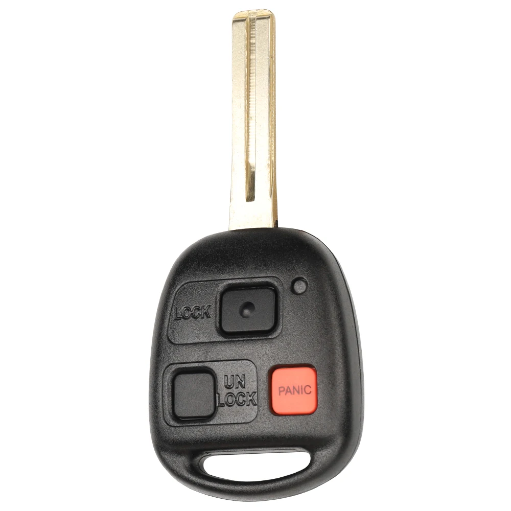 LIXIANG Remote Key 3 Buttons 4D68/4C Chip 314.4MHz FOB for Lexus RX330 RX350 RX400h HYQ12BBT 89070-48821