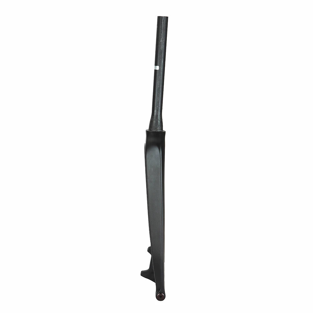 3k Textur T800 Carbonfaser Offroad-Fahrrad Starrgabel Vordere Mountainbike-Gabel mit Steckachse und Scheibenbremse Vorderer Offset 45mm 15*100mm – Detail 5