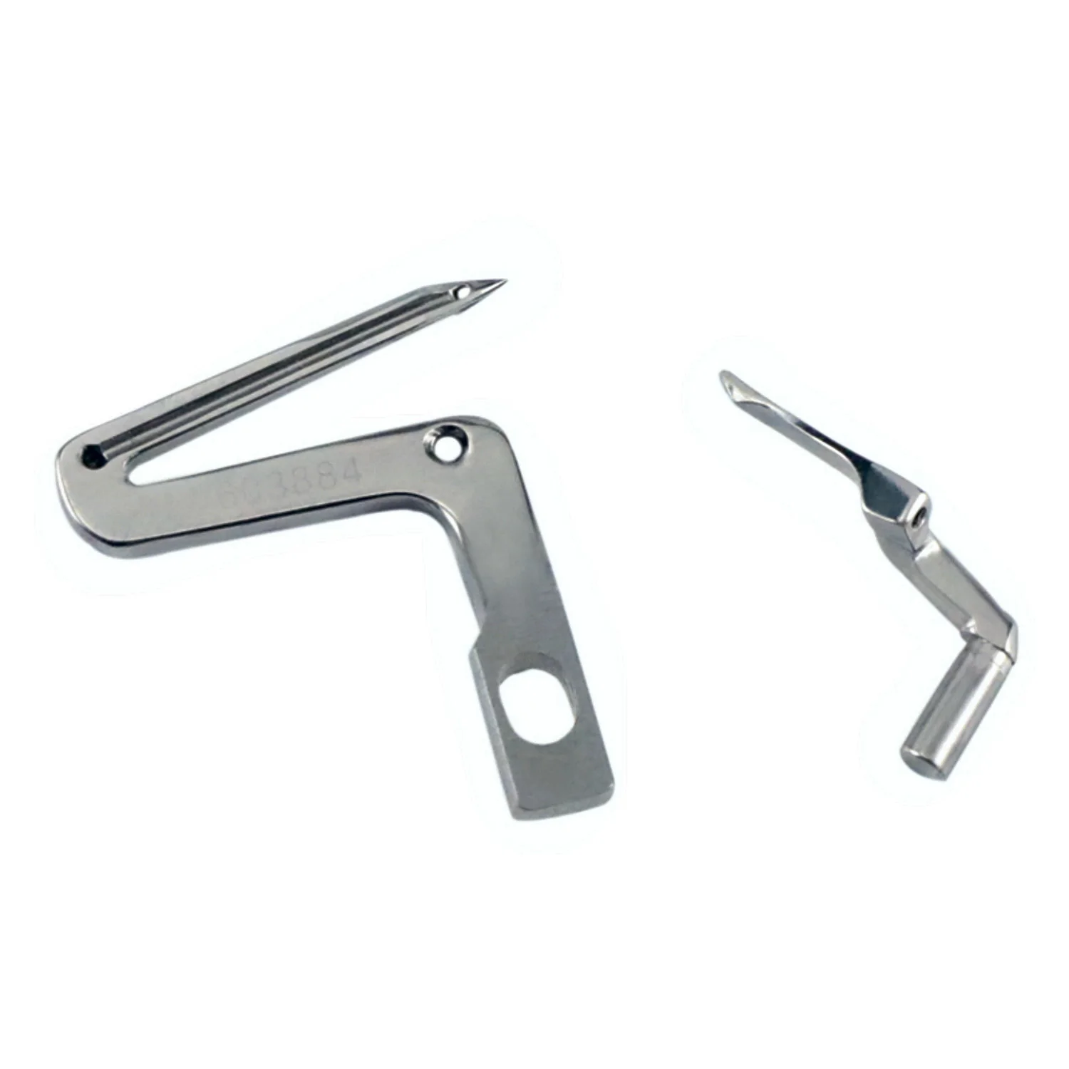 Juego de Agujas Superior e Inferior UL603880 + LL603884 para Máquinas de Coser Industriales Overlock Kingtex SH6000N