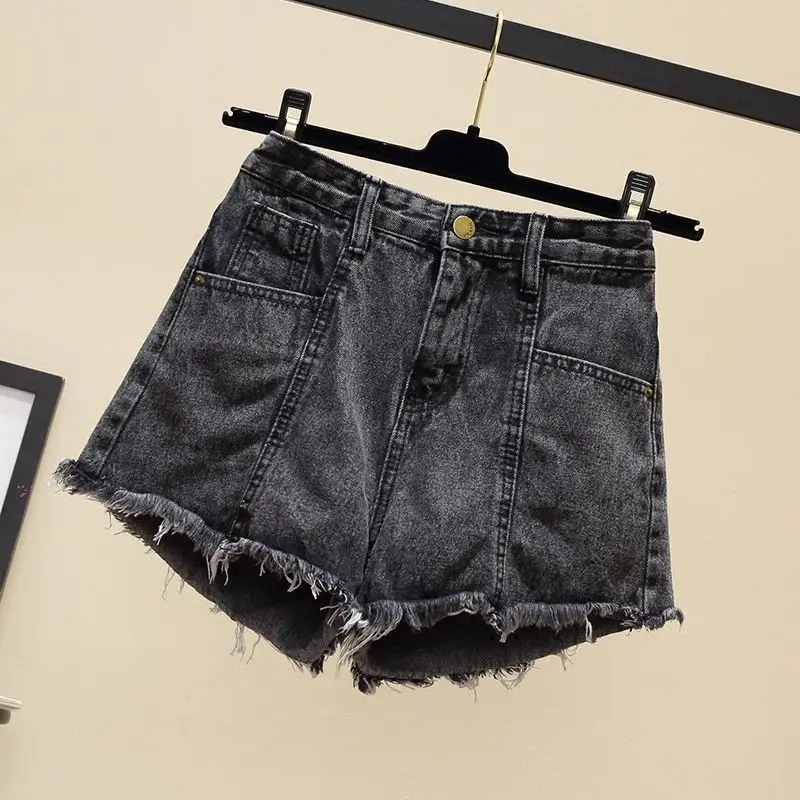 

Short Pants for Women To Wear Wide Denim Womens Shorts Cotton Biker Mini Jeans Design Normal Korean Style New In Aesthetic XL