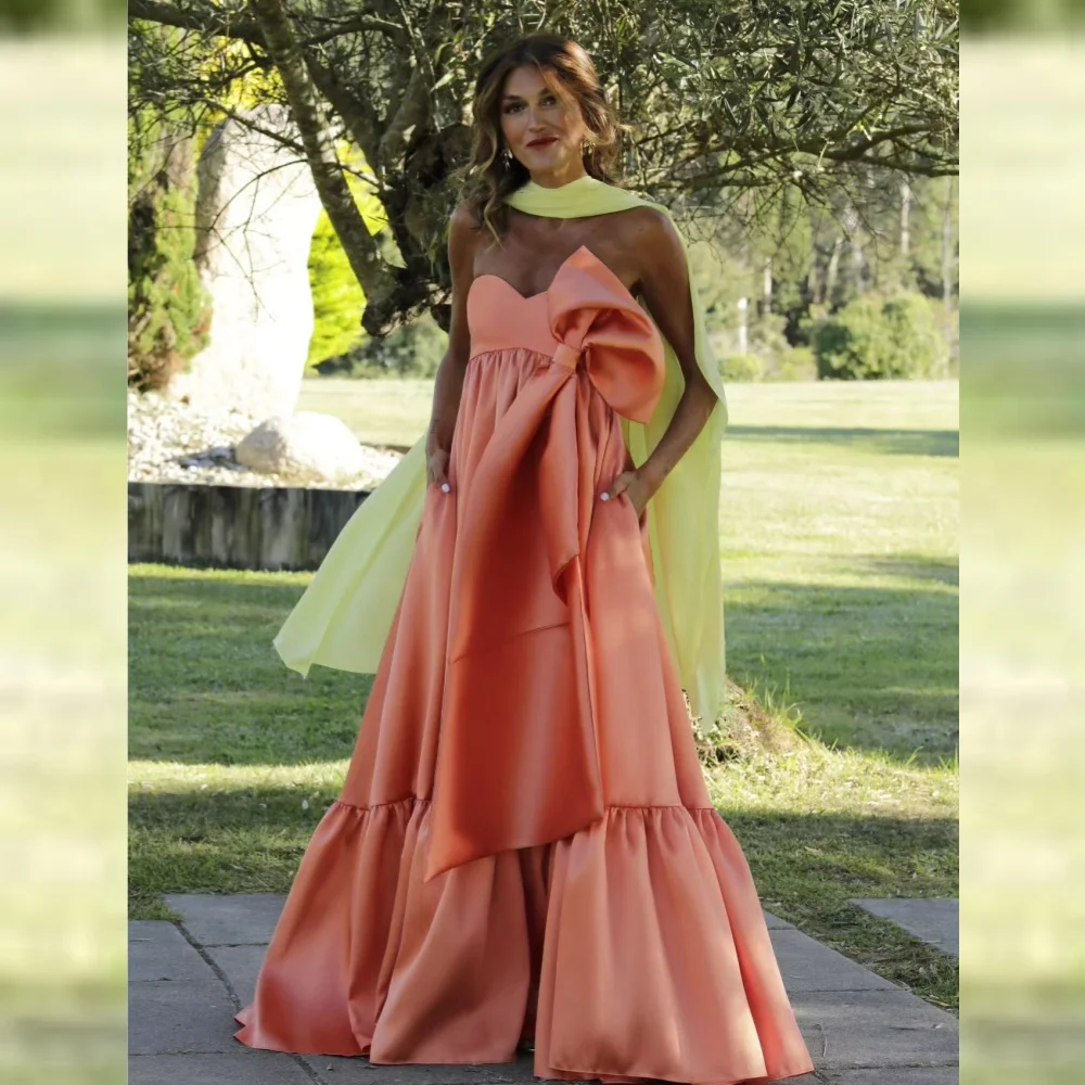 Customized es Draped Pleat Ruched Quinceanera A-line Strapless Bespoke Occasion Gown Long Dresses