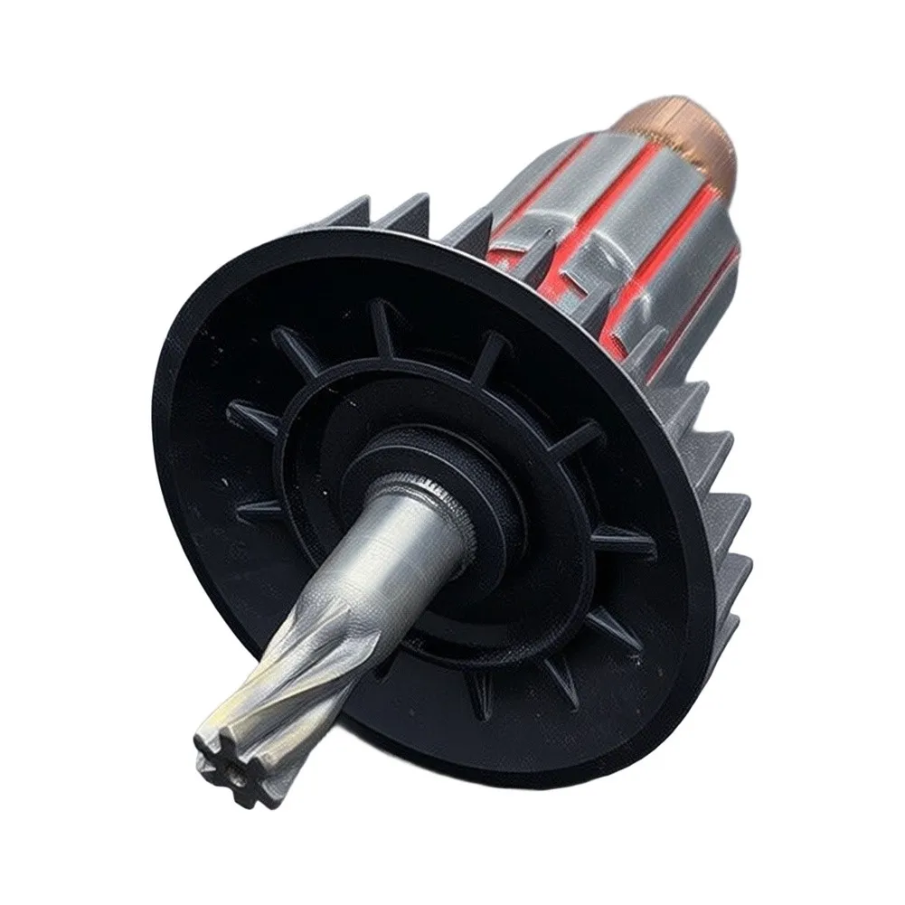 For HR2470F Electric Hammer For Armature Rotor Replacement Part with Carbon Brushes All Copper Windings Design