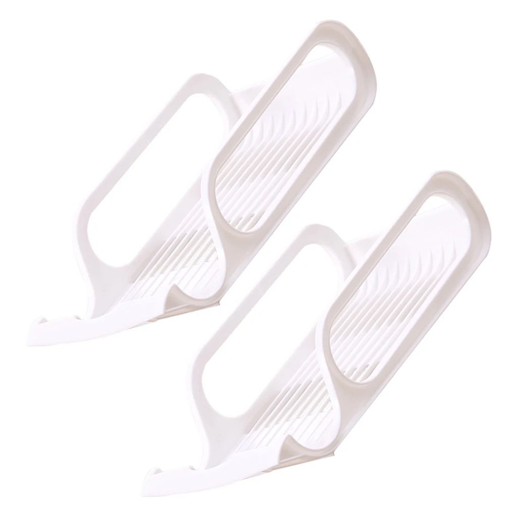 

2Pcs Refrigerator Drink Refrigerator Storage Rack Rack for Beverages Bowls Vegetables Storage Container Car Trunk