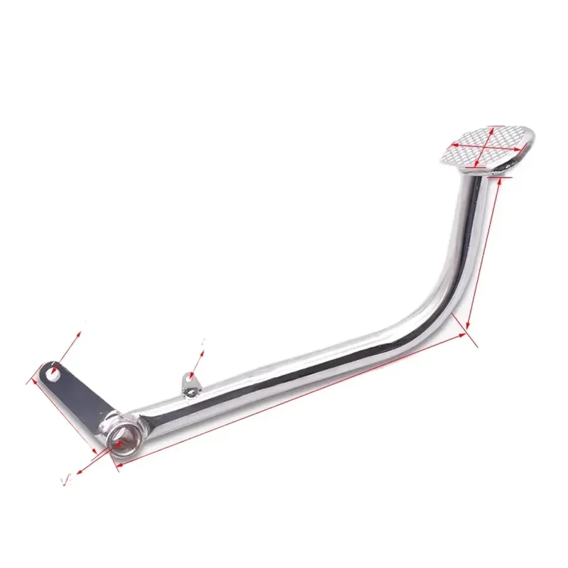 Motorcycle Foot Brake Pedal Lever Assembly with Tie Rod Compatible with JIALING JH70 High Quality Replacement Parts for Easy 2