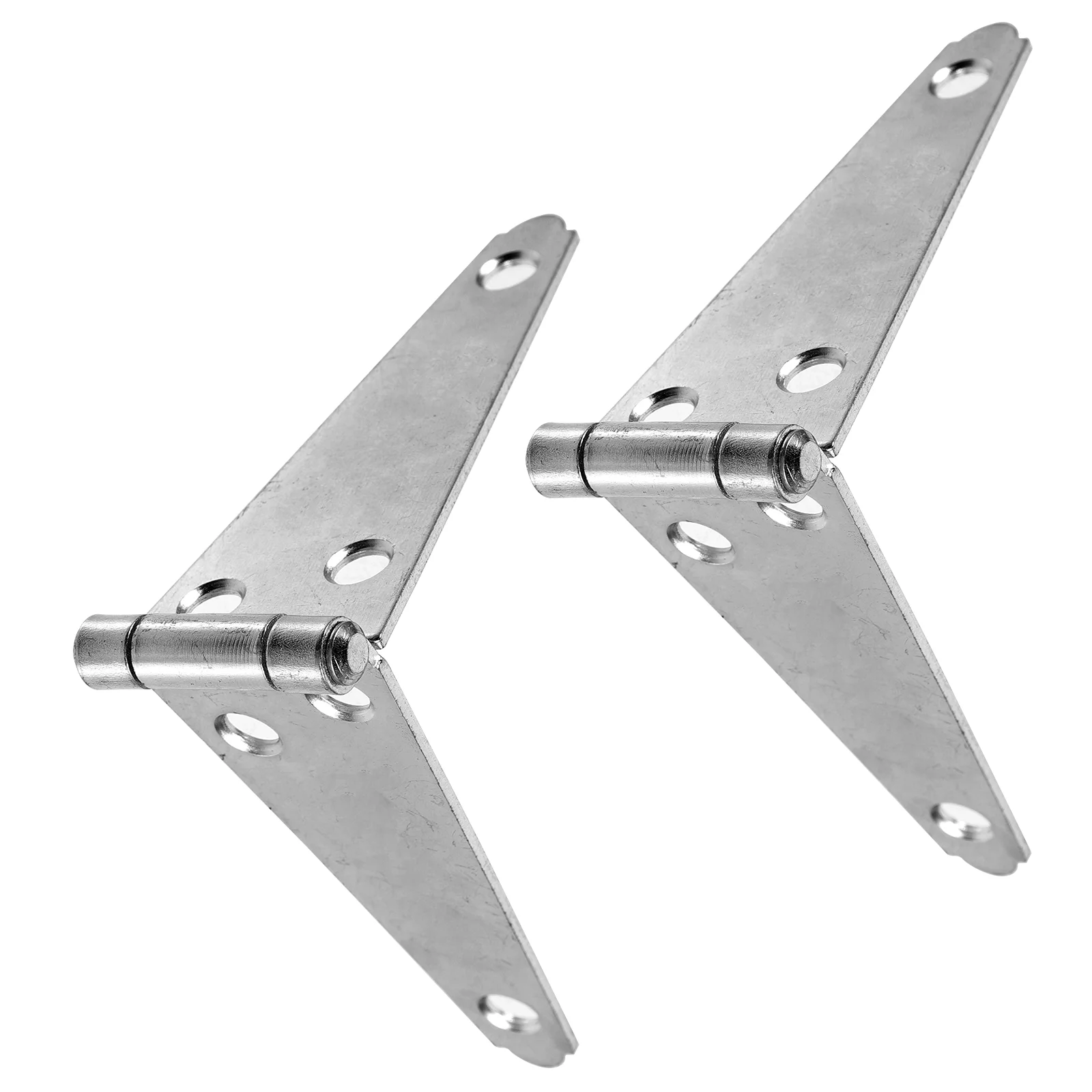 2 Pcs Door Hinge Strap Gate Hinges Strong Barrier Fence Wooden Shed Kit for Abs Heavy Duty