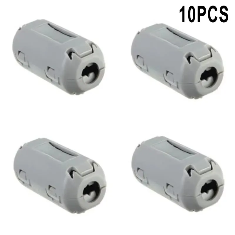 10Pcs TDK 5mm Ferrite Core Noise Suppressor Filter Ring Cable Clamp RFI EMI For 5mm Diameter Cables Clips