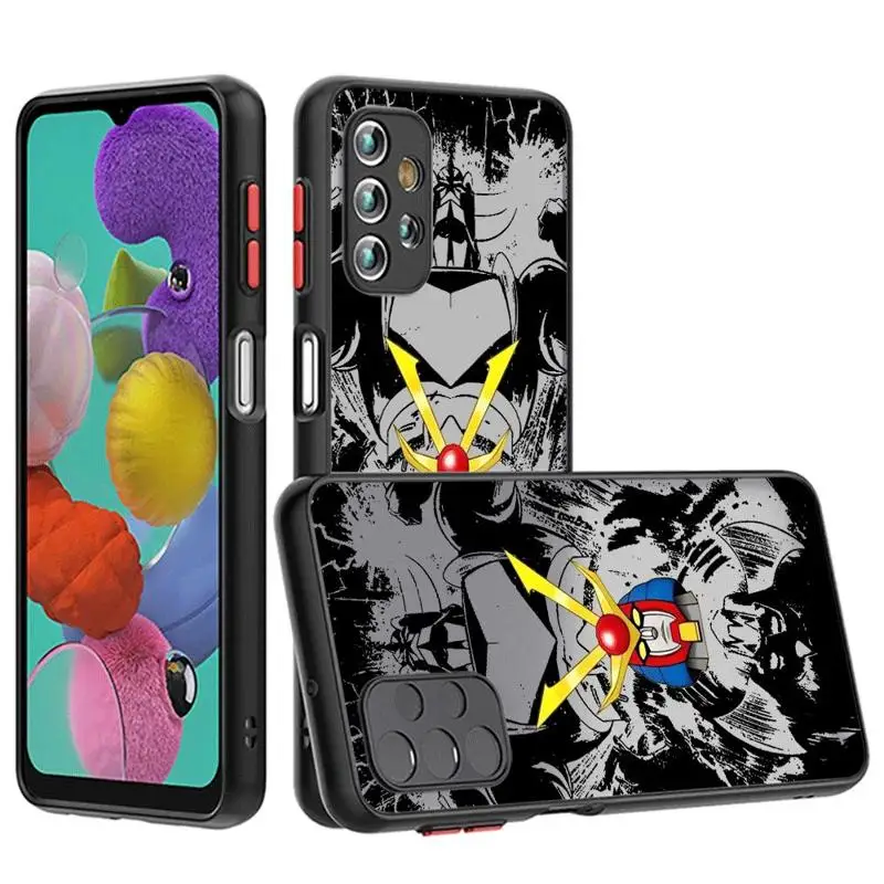 Goldorak Le Festin Des Loups Matte Phone Case for Redmi Note 11 12 13 9 Pro Plus 10 Lite 9S 12S K40 12C 10 9 9S Translucent