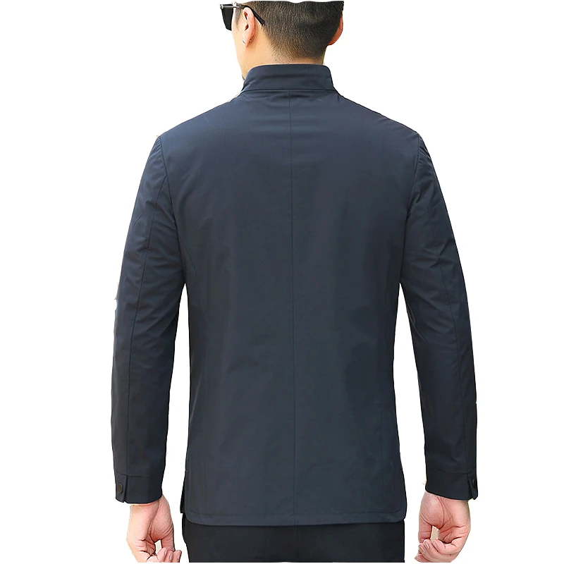 Men Long Sleeved Anti Cut Jacket With Flexible Concealed Anti Stab Anti Cut Safety Personalized Business Fashion Retro Clothing