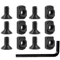 4/6pcs Mlok Sling Nut Screw Set Rifle Airsoft Ar15 M416 Ak7 Accessories Hunting Gun Weapon Lead Screw Parts Shot