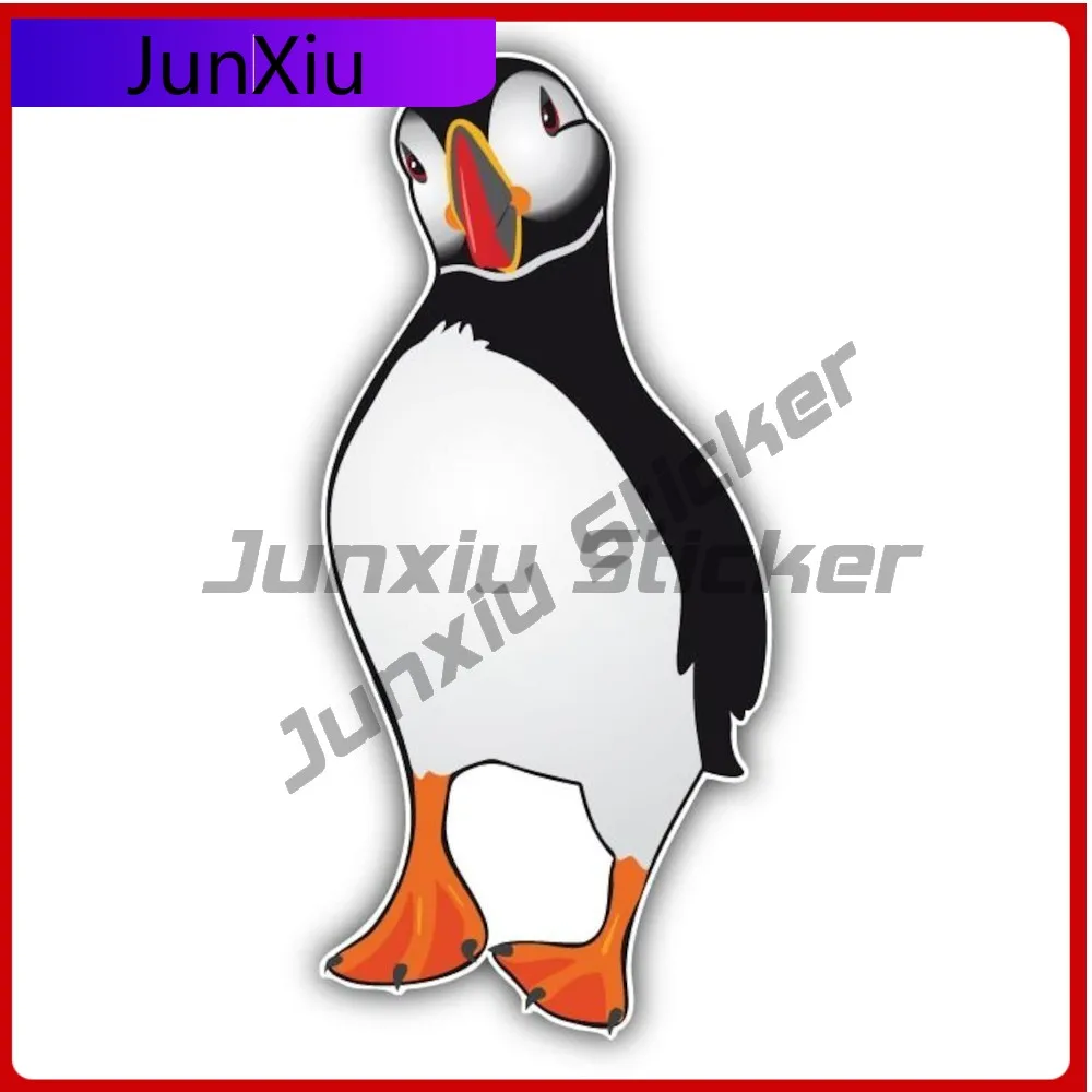 

Atlantic Puffin Vinyl Car Sticker Bumper Laptop Rv Camper Windows Anti Scratch Decal Assecories Funny Car Decoration Graphic Pvc