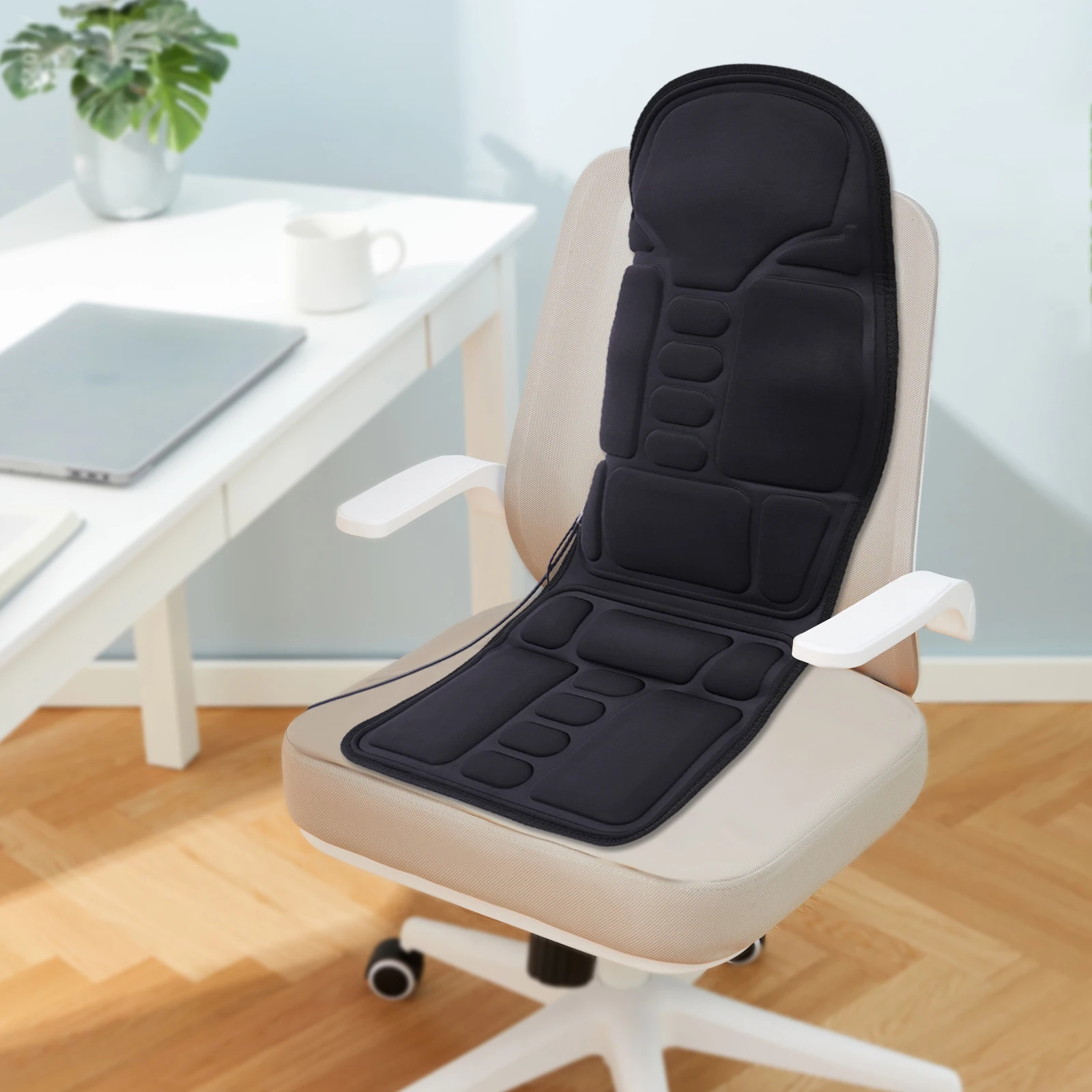 Back Massage Chair Pad Back Massager with Heat for Pain Relief Chair Massager for Full Body Massage,Massage Seat Cover