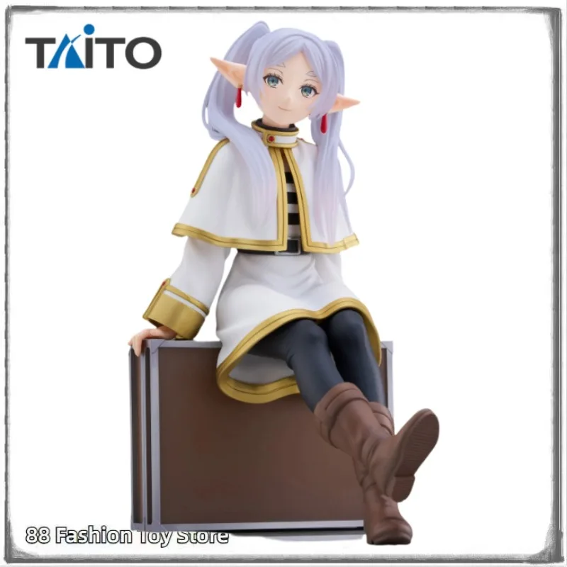 

В наличии оригинальный настольный чемодан TAiTO, милый чемодан Frieren Frieren, 13 см, аниме-фигурка, модель, подарок, коллекция украшений, статуя, украшения