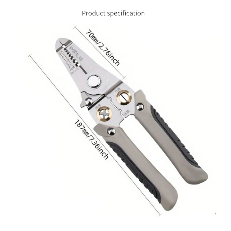 Wire stripper Multifunctional electrical pliers Split-wire winding and peeling pliers New pliers press pliers Wholesale wire