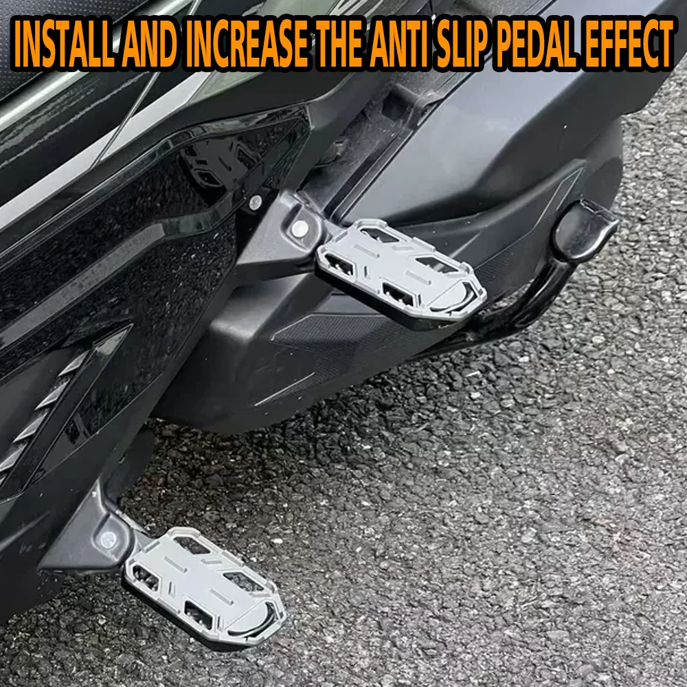 For ZONTES 368G 368-G G368 G 368 Motorcycle Accessories Front And Rear Foot Extension Seat Non-slip Pedal Brake Pedal