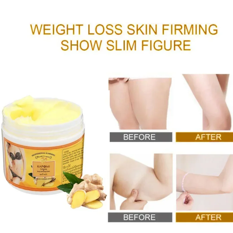 Ginger Fat Burning Cream Massage Body Toning Slimming Gel Loss Weight Shaping Health Care Muscle Massage Cream anti cellulite