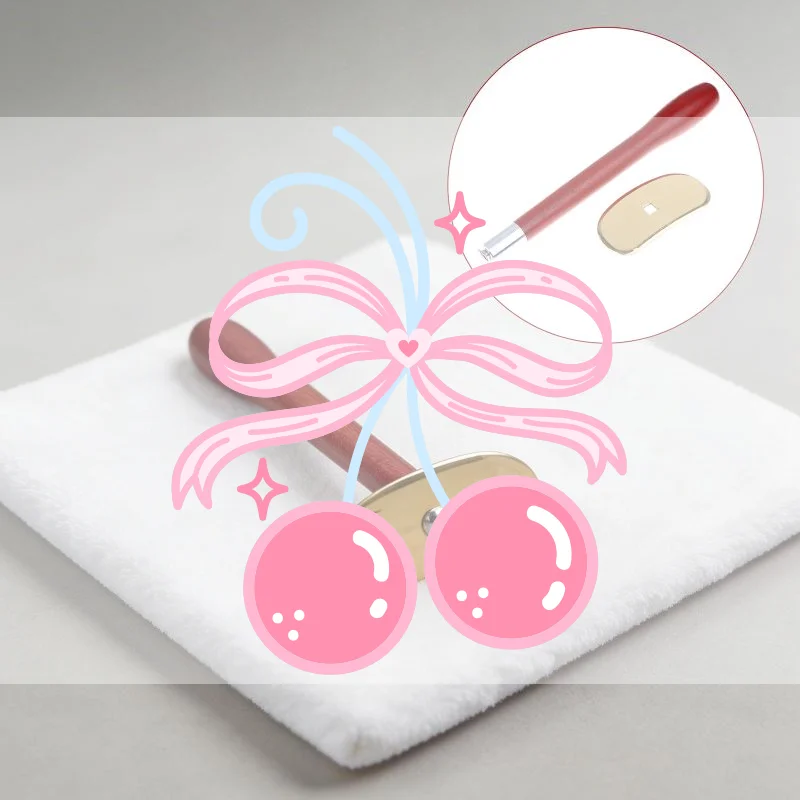 

Thai-style Massage Scrub Pad Made Of Pure Copper, With A Long Handle; Easy To Use For Self-scrubbing The Back