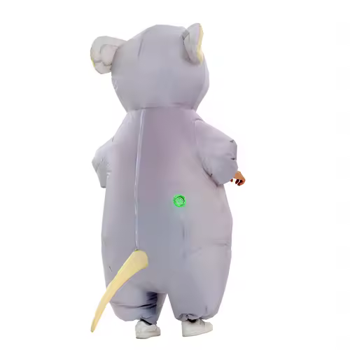 Inflatable Mouse Costume for Adult Blow up Mouse Rat Cosplay Costume Funny Halloween Party Carnival Cosplay Costume Suit - Image 4