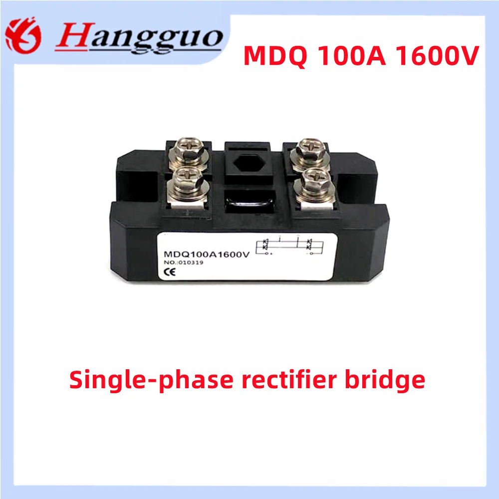 MDQ100A1600V single-phase rectifier bridge MDQ100A-16 AC-DC module 100Amp 1600V