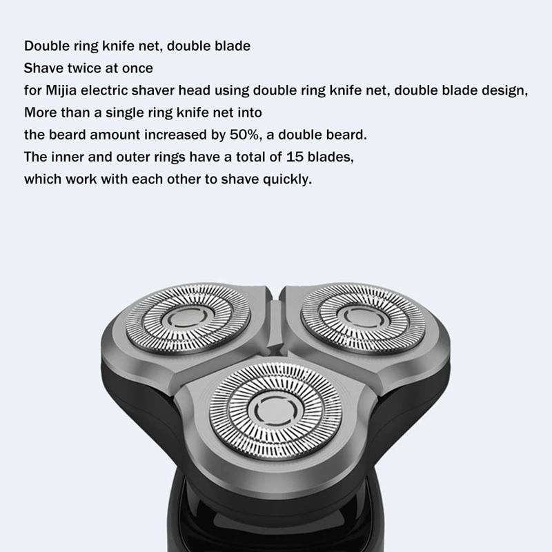 S300 Electric Razor Replacement Cutter Head for Xiaomi Mijia S300 S500 S500C Electric Razor Cutter Head