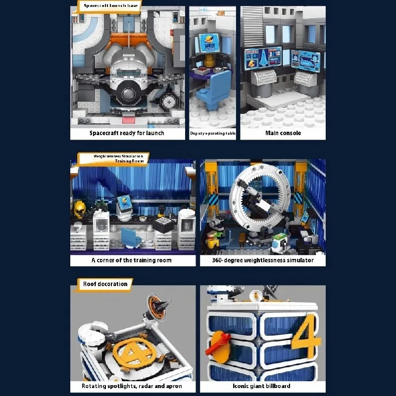﻿ 6135PCS Four Heroes Tower House Buildings Sets Architecture Modular Buildings Block Assembly Model Kit Creative Toy Adult Gift
