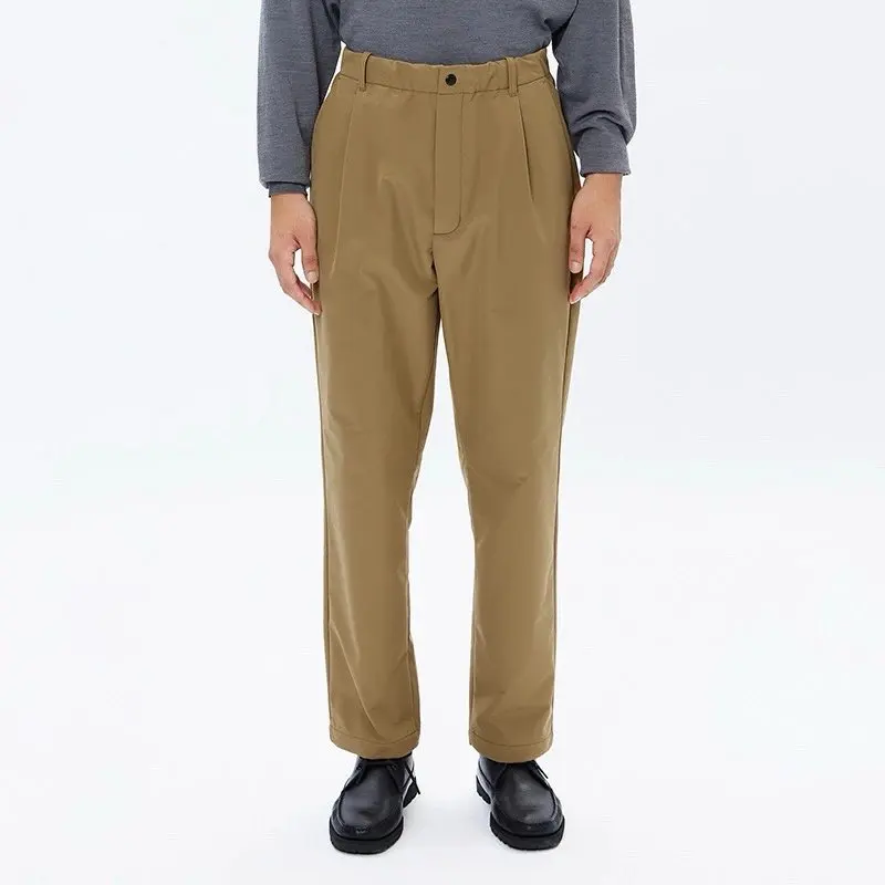 

Outdoor Casual Busin Commuting Loose ket Conical Pants Men Women GDW Straight Leg Ci Outdoor Sle Cotton Blend