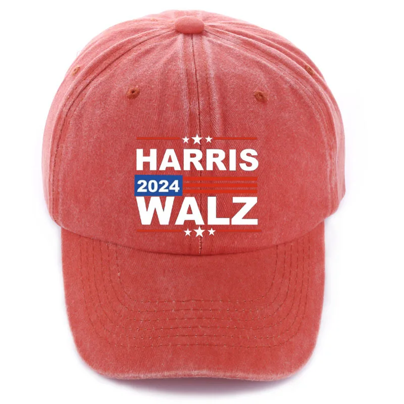 U.S. Presidential Campaign Hat Kamala Harris Harris Baseball Cap USA Duck Tongue Sun Hat Outdoor Sun Hat Adjustable Rebound Cap